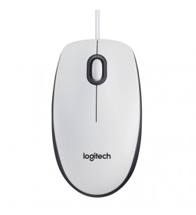 RATÓN LOGITECH ÓPTICO USB M100 BLANCO.- 910-001603