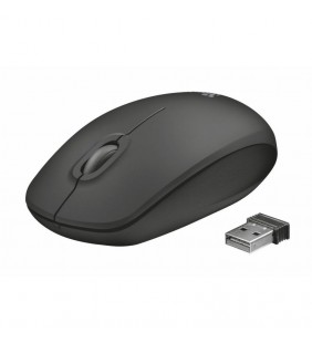RATÓN TRUST ZIVA - VALIDO DIESTROS Y ZURDOS -  ÓPTICO INALÁMBRICO - BOTÓN ENCENDIDO/APAGADO - DISEÑO ERGONÓMICO - 2 BATERIAS AAA