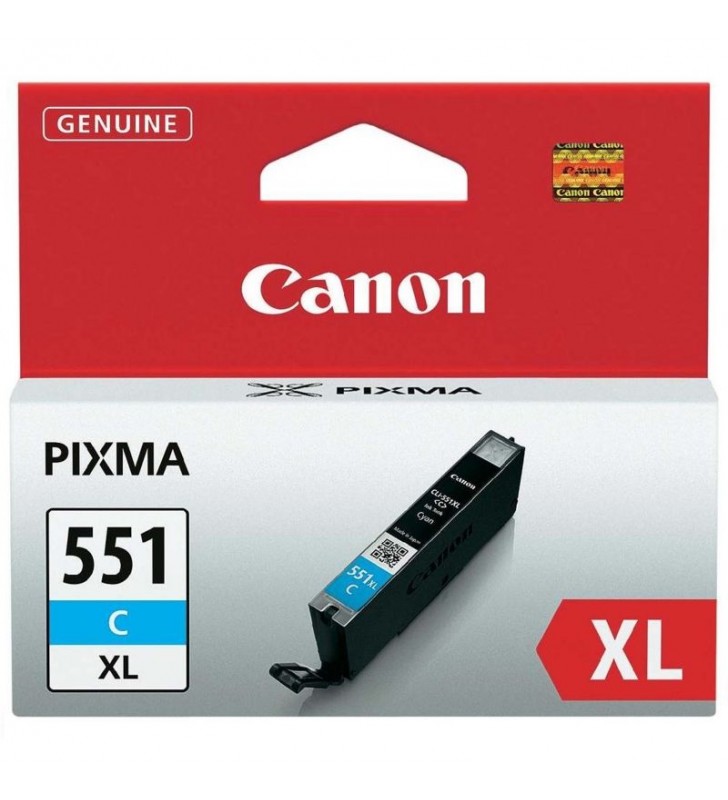 CARTUCHO DE TINTA CIAN CANON CLI-551C XL MG6350/MG5450