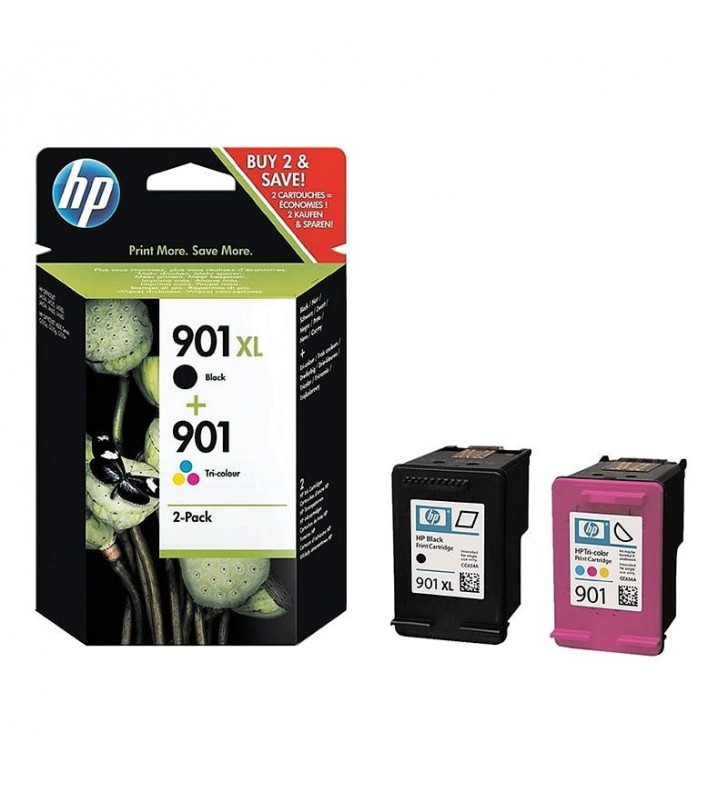 MULTIPACK CARTUCHOS HP 901XL NEGRO - Nº901 TRICOLOR - COMPATIBLE SEGÚN ESPECIFICACIONES MULTIPACK CARTUCHOS HP 901XL NEGRO - Nº901 TRICOLOR - COMPATIBLE SEGÚN ESPECIFICACIONES