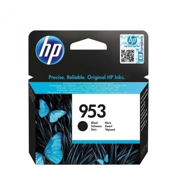 CARTUCHO NEGRO HP Nº953 - 1000 PÁGINAS - COMPATIBLE CON ALL-IN-ONE OFFICEJET PRO 8710/8720/8740 - OFFICEJET PRO 8210/8715/8730