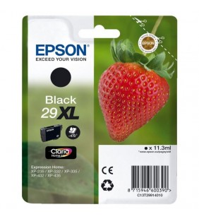 CARTUCHO TINTA NEGRO EPSON 29XL - 11.3ML - FRESA - PARA XP-235 / XP-245 / XP-247 / XP-332 / XP-335 /