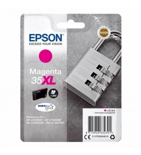 CARTUCHO TINTA MAGENTA EPSON 35XL - 20.3ML - CANDADO - COMPATIBLE SEGÚN ESPECIFICACIONES