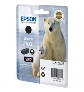 CARTUCHO  EPSON 26XL 12.2ML NEGRO - OSO POLAR