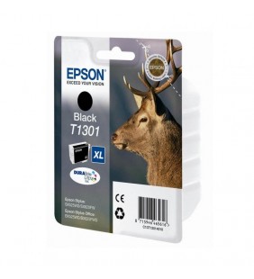 CARTUCHO TINTA NEGRO EPSON T1301XL - 25.4ML - CIERVO - COMPATIBLE SEGÚN ESPECIFICACIONES