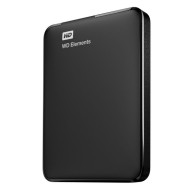 DISCO DURO EXTERNO WESTERN DIGITAL 1TB ELEMENTS PORTABLE - 2.5'/6.35CM - USB 3.0 - NEGRO