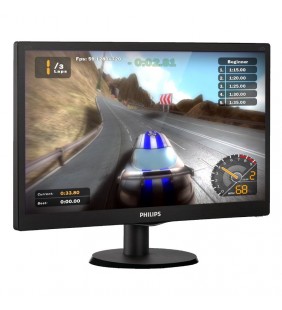MONITOR LED PHILIPS 203V5LSB26 19.5' / 49.5CM 16:9 5MS 200CD/M2 10M:1 NEGRO