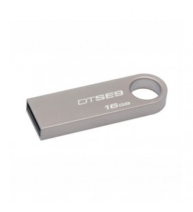 PENDRIVE KINGSTON DATATRAVELER SE9 16GB USB 2.0 CUBIERTA DE METAL PLATA