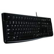 TECLADO CON CABLE LOGITECH K120 USB NEGRO RETAIL 920-002499
