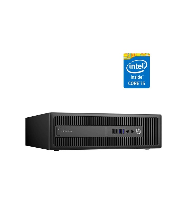 HP ELITEDESK 800 G1 I5-4570 8GB SSD 240GB SIN DVD SFF OCASION