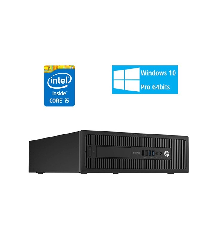 HP ELITEDESK 800 G1 I5-4570 8GB SSD 256GB DVD SFF WIN10 PRO EDUCACION OCASION