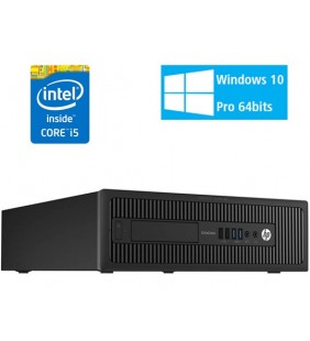 HP ELITEDESK 800 G1 I5-4570 8GB SSD 256GB DVD SFF WIN10 PRO OCASION