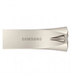 PENDRIVE SAMSUNG BAR PLUS CHAMPAIGN SILVER 128GB - USB 3.1 - 300MB/S LECTURA
