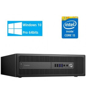 HP HP ELITEDESK 800 G2 INTEL CORE I5-6500 8GB SSD 256GB DVD SFF WIN 10 PROF. 64BIT EDUCACION OCASION