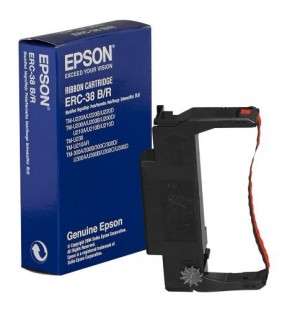 CINTA NYLON EPSON ERC-38 BLACK/RED