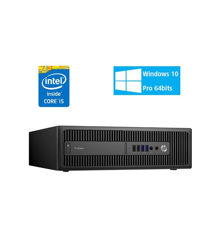 HP HP PRODESK 600 G1 I5-4590 8GB SSD 256GB SIN DVD SFF WIN10 PRO OCASION