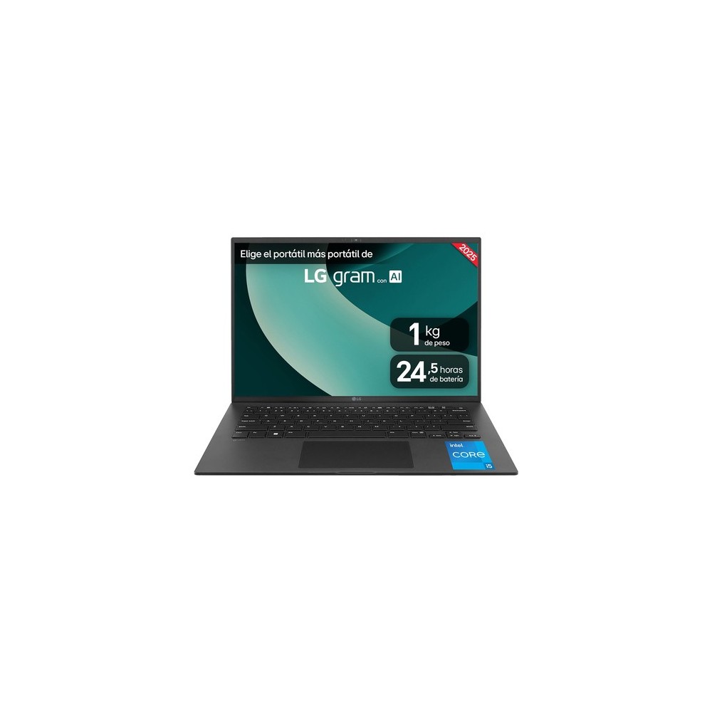 Portátil LG Gram 14ZD90RU-G.AX52B Intel Core i5-1334U/ 8GB/ 256GB SSD/ 14'/ Sin Sistema Operativo