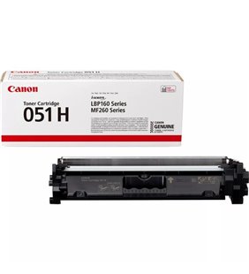 Tóner Original Canon nº051H Alta Capacidad/ Negro