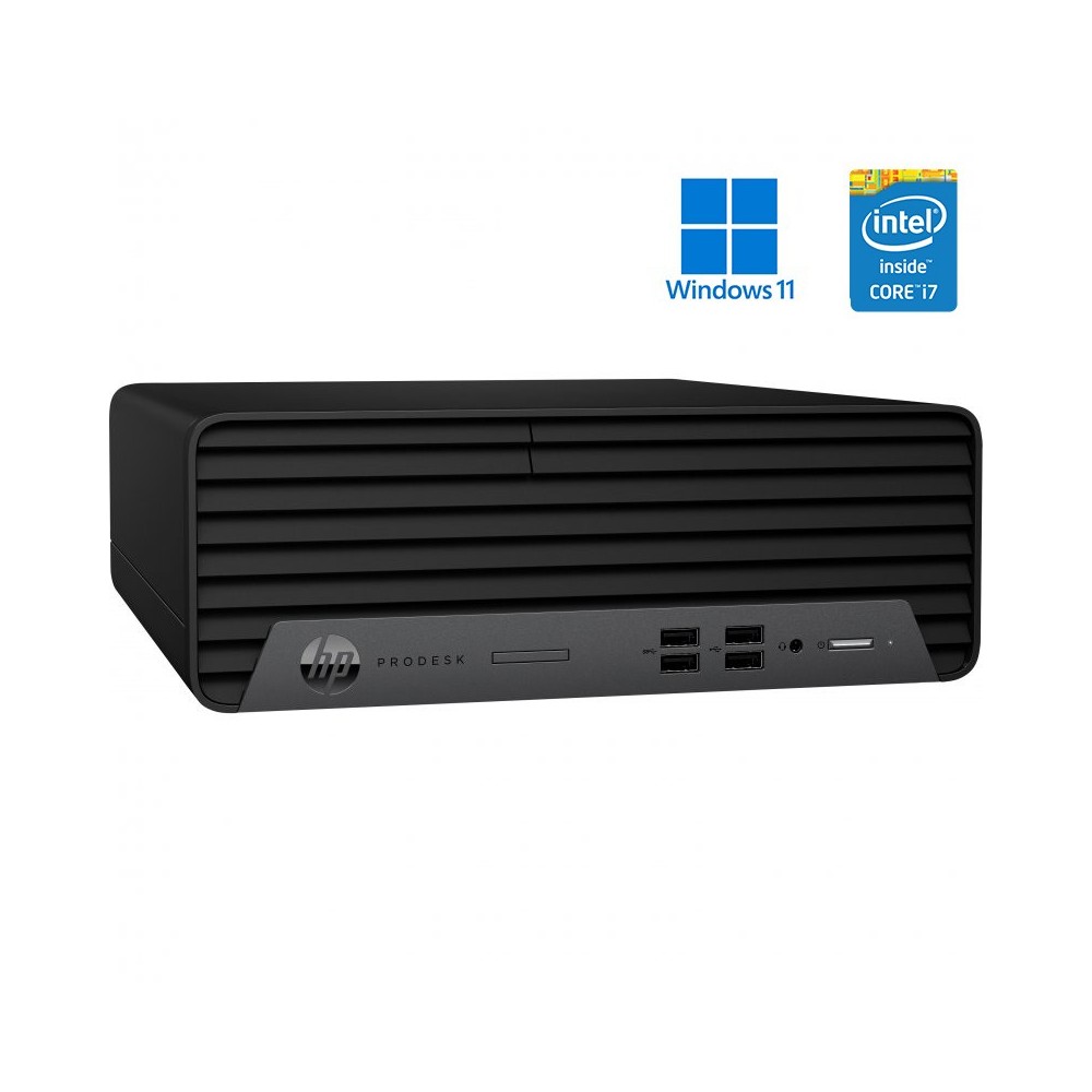 HP PRODESK 400 G7 i7-10700 16GB SSD 256GB NVME SFF WIN11 PRO EDUCACION OCASION