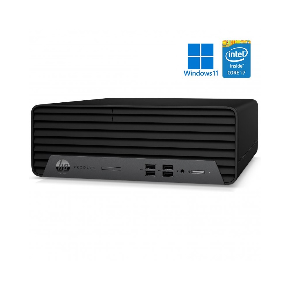HP PRODESK 400 G7 i7-10700 16GB SSD 256GB NVME SFF WIN11 PRO OCASION