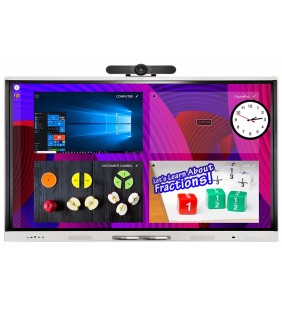 PACK SMART Board MX265-V3N 65" 4K + Logitech MEETUP - Pantalla Interactiva - Videoconferencia
