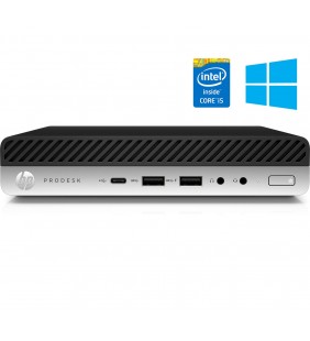 HP HP PRODESK 600 G3 INTEL CORE I5-6500T 8GB SSD 240GB VGA O HDMI Mini Desktop WIN 10 PROF. 64BIT EDUCACION OCASION
