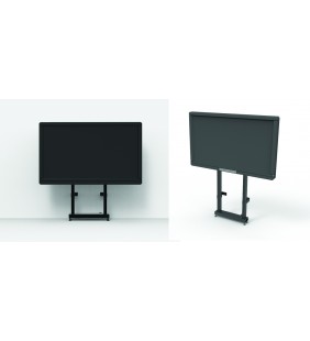 SOPORTE W-100 NEGRO PANTALLAS INTERACTIVAS 32" - 95" MAX 100KG
