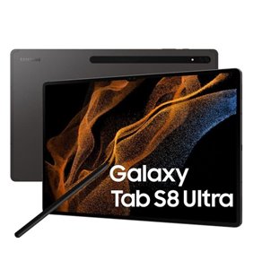 Tablet Samsung Galaxy Tab S8 Ultra 14.6'/ 8GB/ 128GB/ Gris Grafito