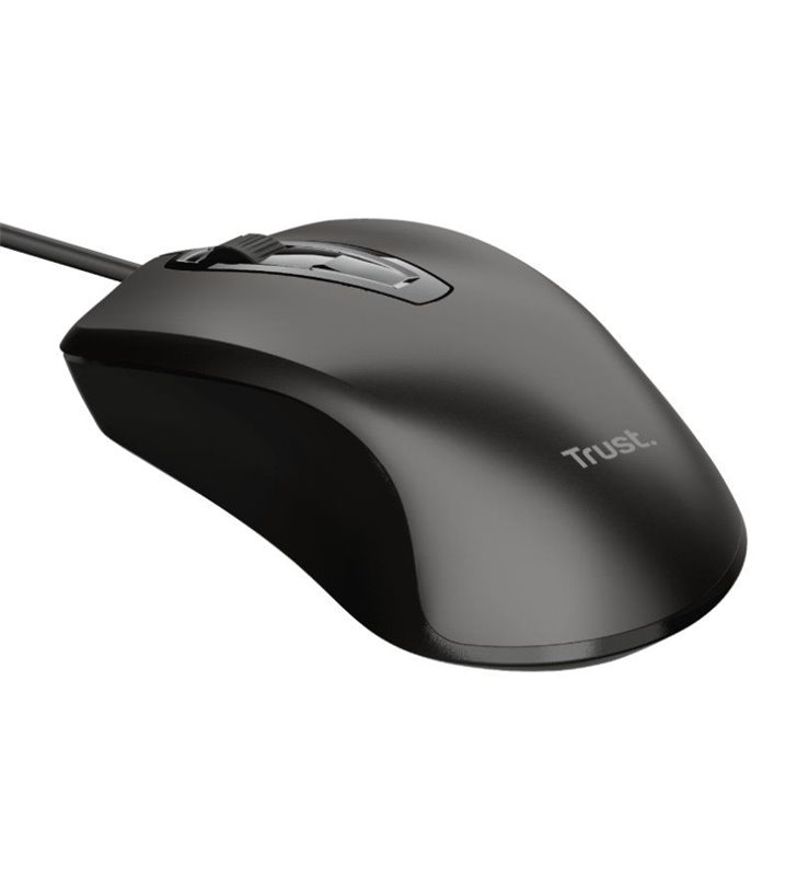 Ratón Trust Basics Wired Mouse/ Hasta 1200 DPI