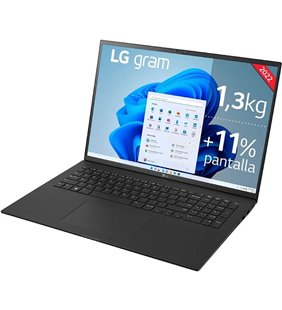 Portátil LG Gram 17Z90Q-G.AD78B Intel Core i7-1260P/ 32GB/ 1TB SSD/ 17'/ Win11