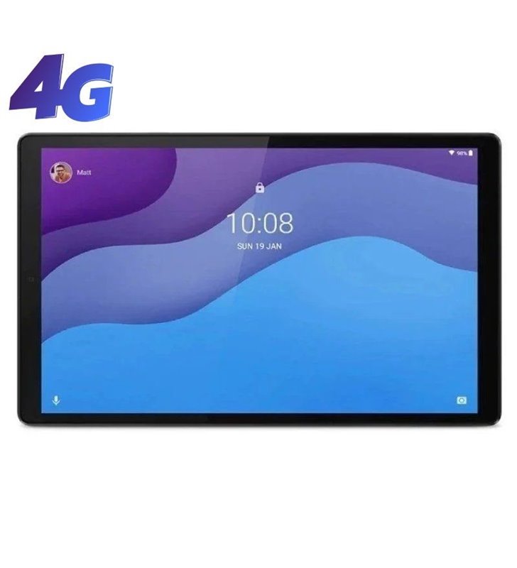 Tablet Lenovo Tab M10 HD (2nd Gen) 10.1'/ 4GB/ 64GB/ Octacore/ 4G/ Gris Hierro