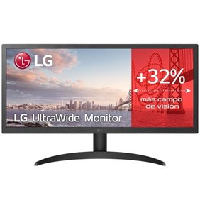 Monitor Ultrapanorámico LG UltraWide 26WQ500-B 25,7'/ WFHD/ Negro
