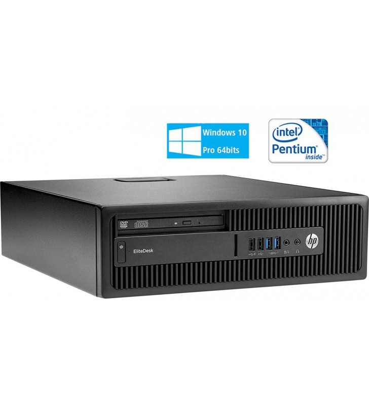 HP ELITEDESK 800 G1 Intel Pentium G3240 8GB 240GB SSD DVD SFF WIN10 PRO EDUCACION OCASION