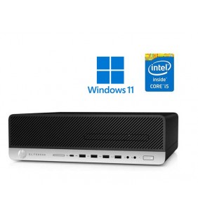 HP ELITEDESK 800 G4 INTEL CORE I5-8500 16GB SSD 512GB SFF WIN 11 PROF. 64BIT OCASION