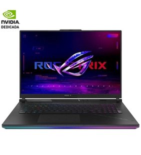 Portátil Gaming Asus ROG Strix Scar 18 2023 G834JY-N5012 Intel Core i9-13980HX/ 32GB/ 1TB SSD/ GeForce RTX 4090/ 18'/ Sin Sistem
