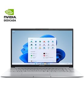 Portátil Asus VivoBook Pro 15 OLED M6500QC-L1081W Ryzen 5 5600H/ 16GB/ 512GB SSD/ GeForce RTX 3050/ 15.6'/ Win11