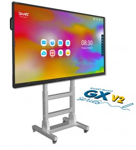 BUNDLE SMART Board GX65-V2 + SOPORTE MIF FLEX MOVIL BLANCO