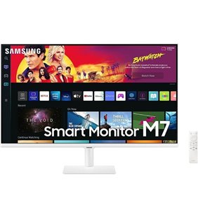 Smart Monitor Samsung M7 S32BM701UP 32'/ 4K/ Smart TV/ Multimedia/ Blanco