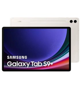 Tablet Samsung Galaxy Tab S9+ 12.4'/ 12GB/ 512GB/ Octacore/ 5G/ Beige