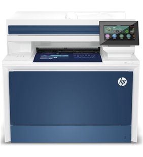 Multifunción Láser Color HP LaserJet Pro 4302dw/ WiFi/ Dúplex/ Blanca y Azul