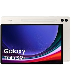 Tablet Samsung Galaxy Tab S9+ 12.4'/ 12GB/ 256GB/ Octacore/ Beige