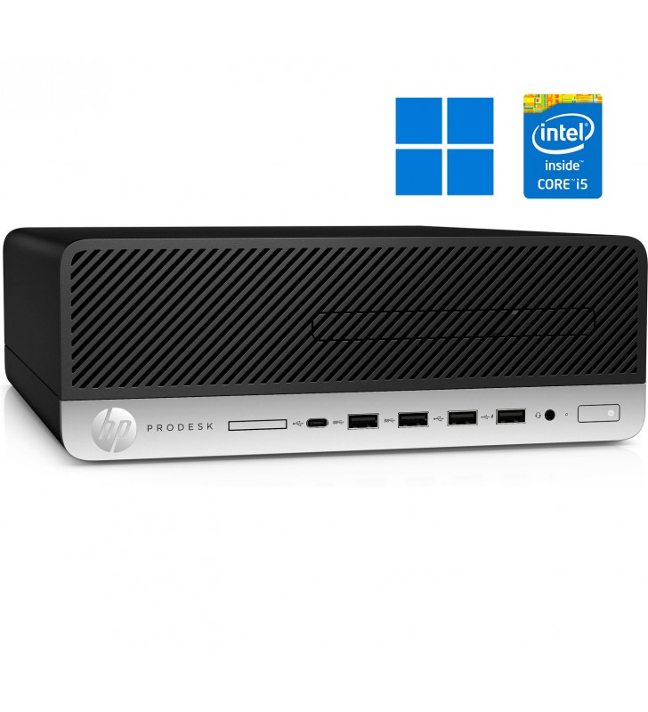 HP PRODESK 600 G4 INTEL CORE I5-8500 8GB SSD 256GB SFF WIN 11 PROF. 64BIT EDUCACION OCASION