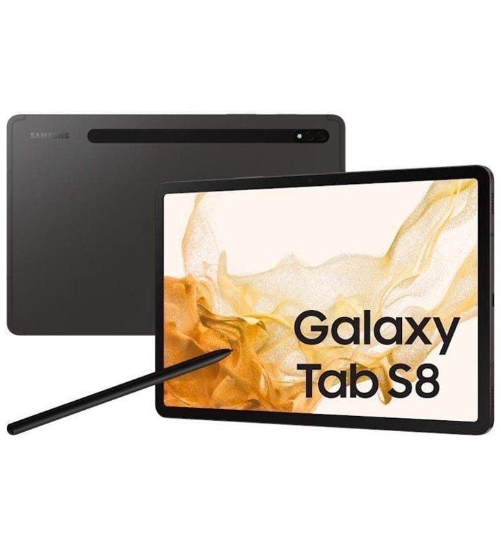 Tablet Samsung Galaxy Tab S8 11'/ 8GB/ 128GB/ Octacore/ Gris Grafito