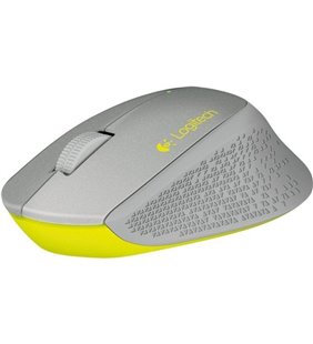 Ratón Inalámbrico Logitech M320 Wireless/ Hasta 1000 DPI/ Plata