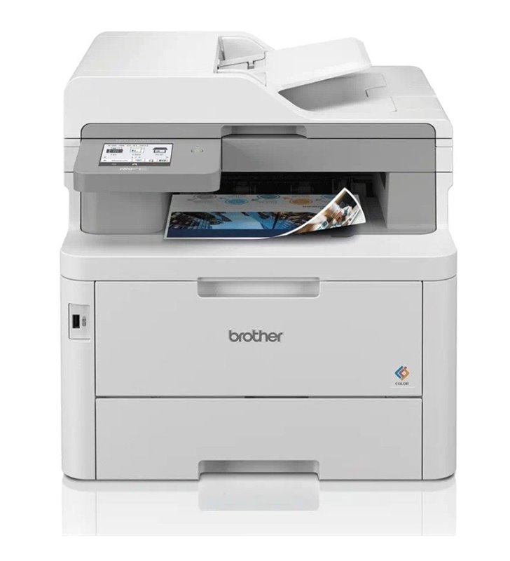 Multifunción Láser Color Brother MFC-L8340CDW WiFi/ Fax/ Dúplex/ Blanca