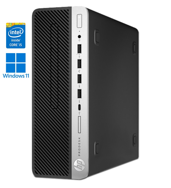 HP PRODESK 600 G5 INTEL CORE I5-9500 16GB SSD 256GB SFF WIN 11 PROF. 64BIT OCASION