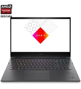 Portátil Gaming HP OMEN 16-C0032NS Ryzen 7 5800H/ 16GB/ 512GB SSD/ Radeon RX 6600M/ 16.1'/ Sin Sistema Operativo
