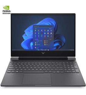 Portátil Gaming HP Victus 15-FA0024NS Intel Core i7-12700H/ 16GB/ 512GB SSD/ GeForce RTX3050/ 15.6'/ Win11