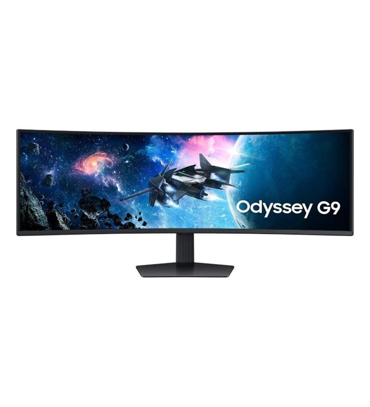 Monitor Gaming Ultrapanorámico Curvo Samsung Odyssey G9 S49CG954EU 49'/ Dual QHD/ 1ms/ 240Hz/ VA/ Negro