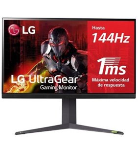 Monitor Gaming LG UltraGear 32GR93U-B 32'/ 4K/ 1ms/ 144Hz/ IPS/ Negro
